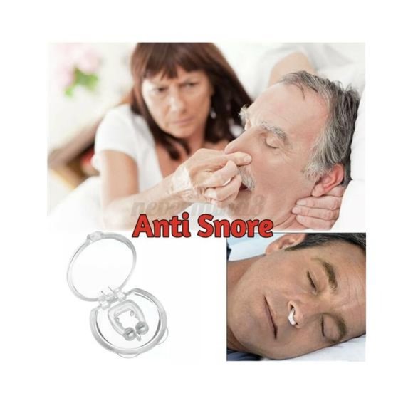 4 Pack Silicone Magnetic Anti Snore Nose Clip - Picture 4 of 8